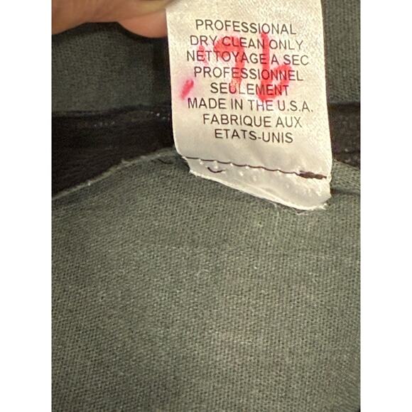 Alice + Olivia Mini Skirt Size 10 Lamb Leather Panel Mixed Media Ponte Black - Picture 8 of 8